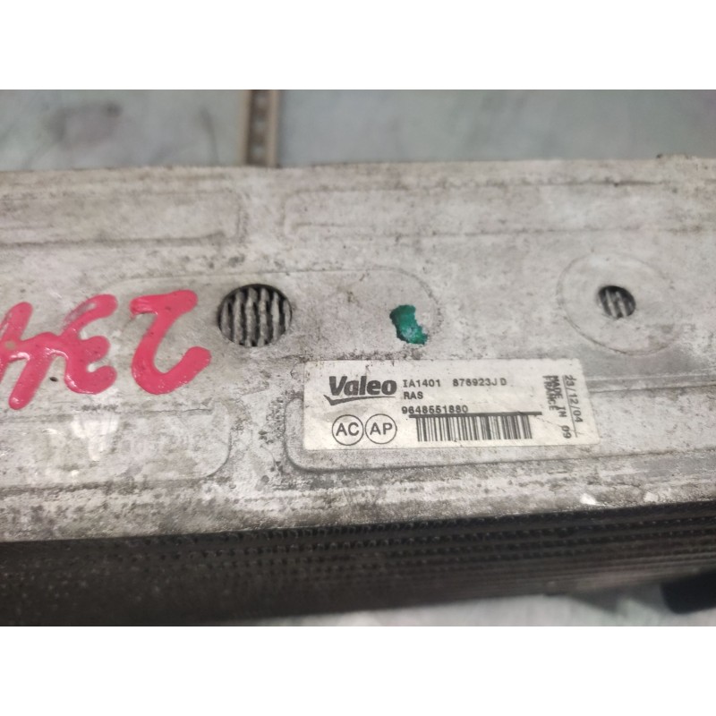Recambio de intercooler para peugeot 307 (s1) xr clim plus referencia OEM IAM 9648551880 2