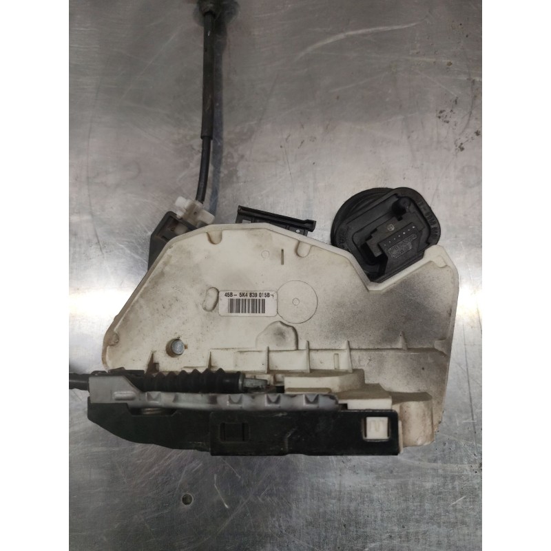 Recambio de cerradura puerta trasera izquierda para volkswagen golf vi (5k1) 2.0 tdi referencia OEM IAM 45b5k4839015b - Negro 2