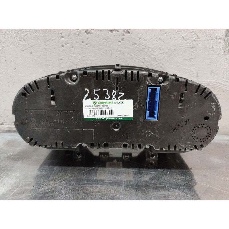 Recambio de cuadro instrumentos para volkswagen golf vi (5k1) 2.0 tdi referencia OEM IAM 5K0920860G - Negro 2