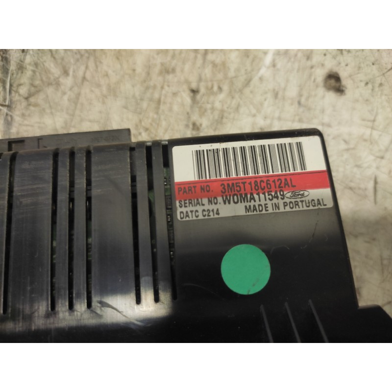 Recambio de mando climatizador para ford focus c-max (cap) ambiente (d) referencia OEM IAM 3M5T18C612AL - Gris 3