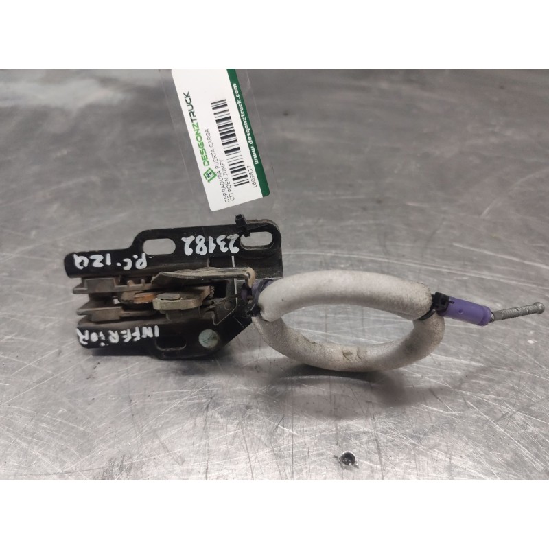 Recambio de cerradura puerta carga para citroën jumpy hdi 120 27 l1h1 furg. referencia OEM IAM - Blanco 2