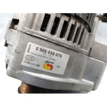 Recambio de alternador para volkswagen t4 transporter/furgoneta (mod. 1991) 1.9 diesel (1x) referencia OEM IAM 0986038070  