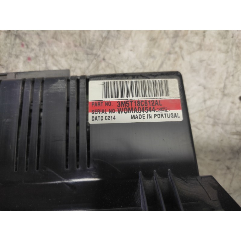 Recambio de mando climatizador para ford focus c-max (cap) connection referencia OEM IAM 3M5T18C612AL - Azul 3