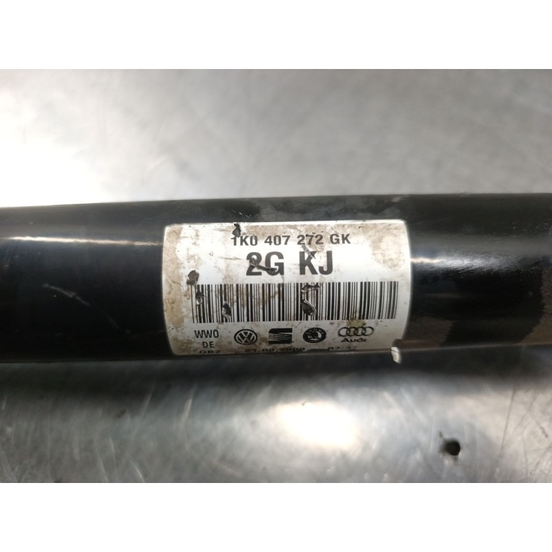 Recambio de transmision delantera izquierda para volkswagen golf vi (5k1) 2.0 tdi referencia OEM IAM 1k0407272gk - Negro 3