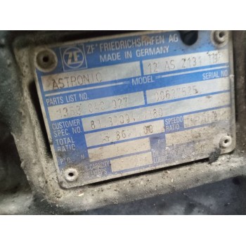 Recambio de caja cambios para man tgx 18.xxx 10.5 diesel referencia OEM IAM 12AS2131TD 81320046280 1353040027