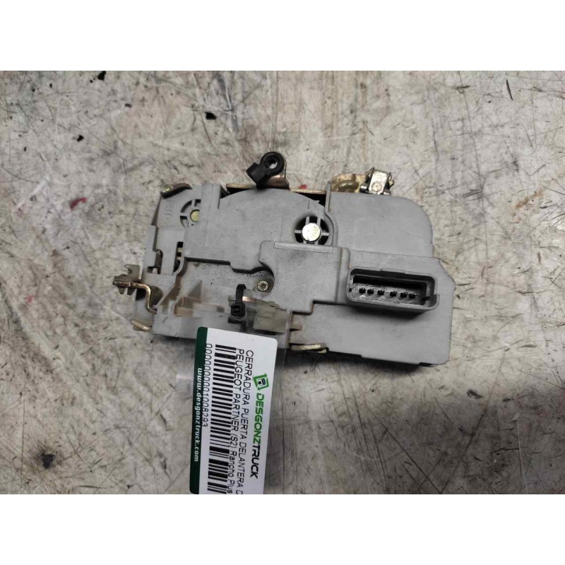 Recambio de cerradura puerta delantera derecha para peugeot partner (s2) rancho plus referencia OEM IAM   6 PINS - Verde 2