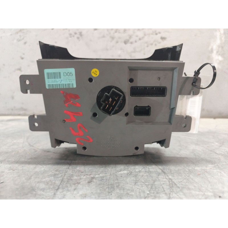 Recambio de mando calefaccion / aire acondicionado para kia niro i (de) e-niro referencia OEM IAM 97250a5xxx - Blanco 2
