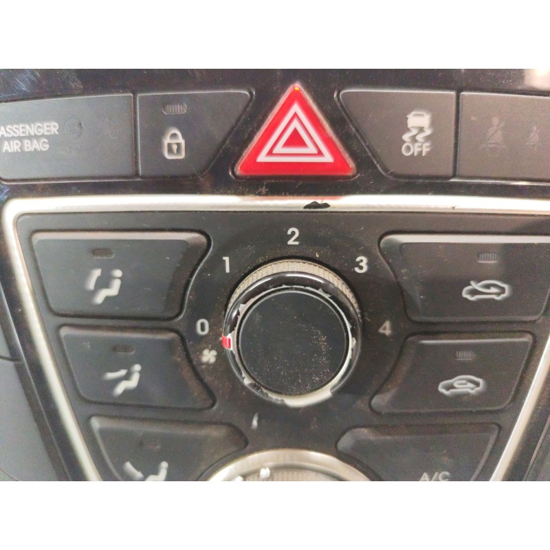 Recambio de mando calefaccion / aire acondicionado para kia niro i (de) e-niro referencia OEM IAM 97250a5xxx - Blanco 3