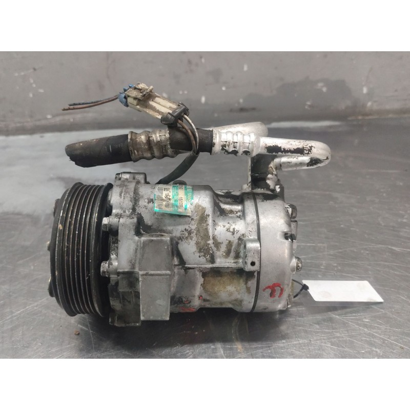 Recambio de compresor aire acondicionado para opel corsa c blue line referencia OEM IAM 13106850 - Blanco 6