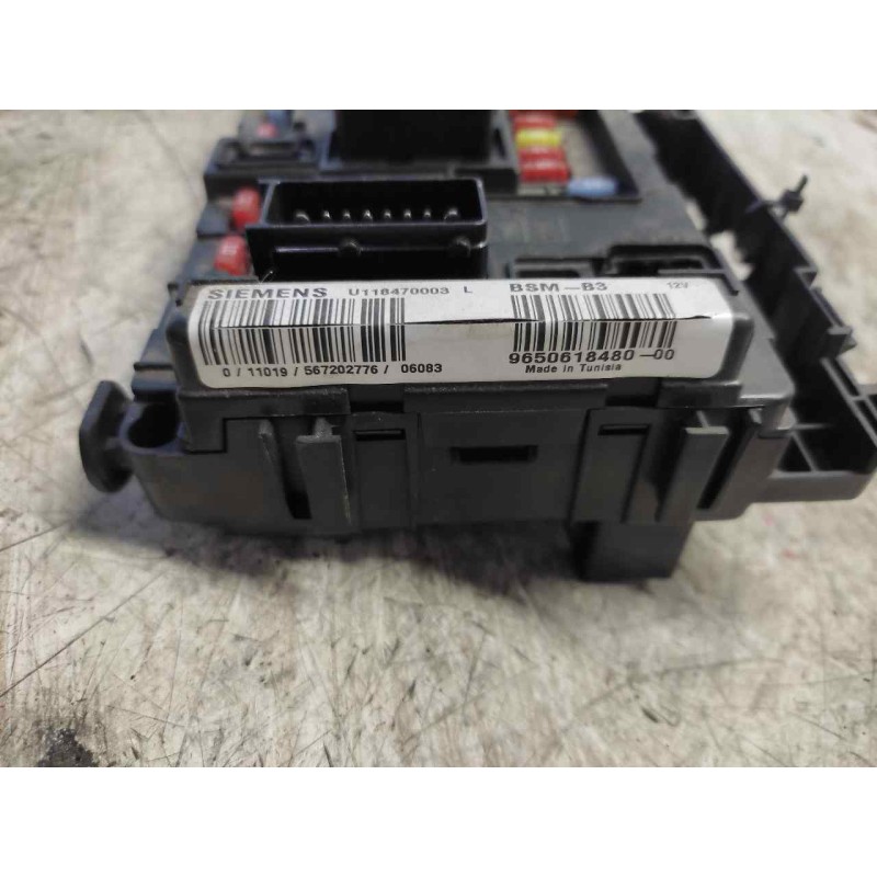 Recambio de caja reles / fusibles para peugeot partner (s2) rancho plus referencia OEM IAM 9650618480 U118470003L BSM - Verde 2