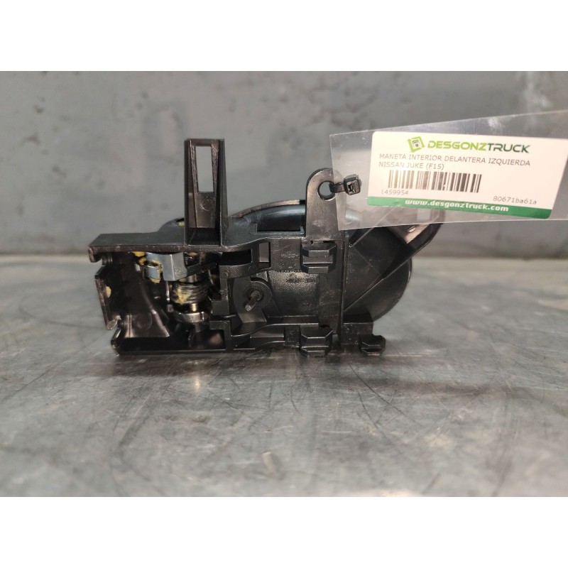Recambio de maneta interior delantera izquierda para nissan juke (f15) 1.6 dig-t nismo rs referencia OEM IAM 80671ba61a - Negro 2
