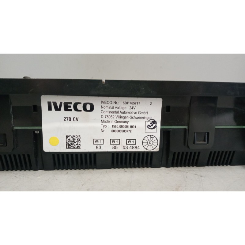 Recambio de cuadro instrumentos para iveco eurocargo 05.03  fg 75 e larga distancia referencia OEM IAM 5801405211 - Blanco 2