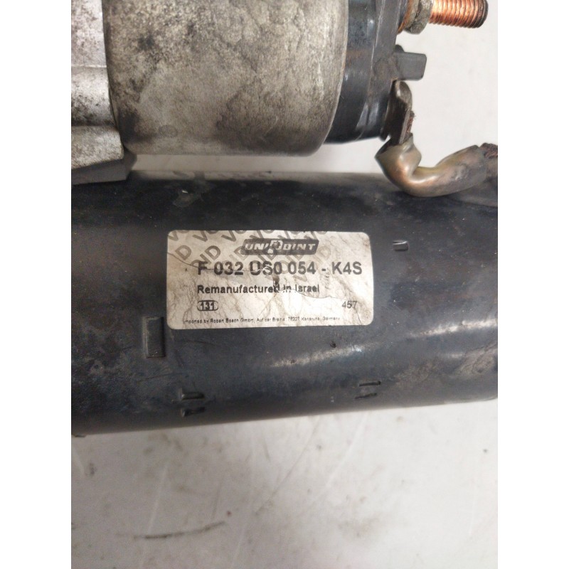 Recambio de motor arranque para iveco daily caja cerrada (2006 =>) caja cerrada gran espacio 35c... batalla 3300 referencia OEM - Blanco 3