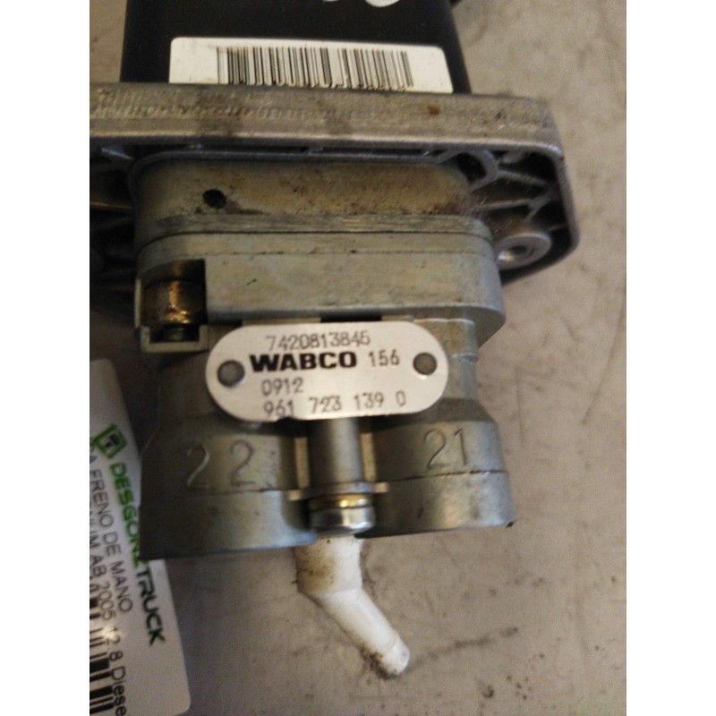 Recambio de palanca freno de mano para renault magnum ab diesel referencia OEM IAM 7420813845 9617231390 - Blanco 2