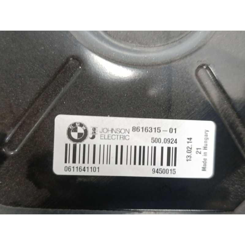 Recambio de electroventilador para bmw 3 (f30, f80) 318 d xdrive referencia OEM IAM 861631501 - Blanco 2