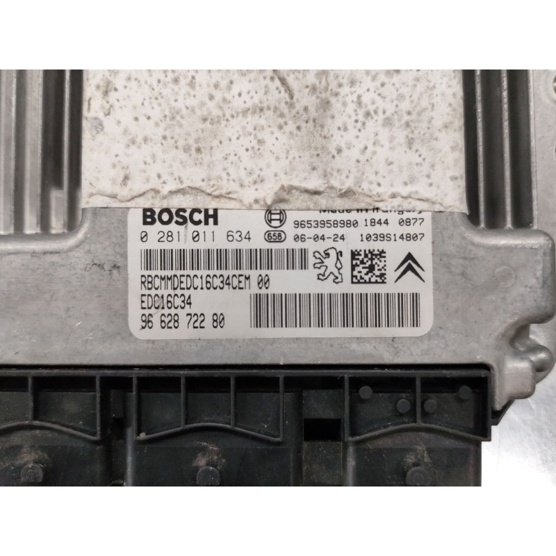 Recambio de centralita motor uce para peugeot 307 break/sw (s2) sw referencia OEM IAM 0281011634  9653958980 - Negro 3