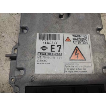 Recambio de centralita motor uce para nissan primera berlina (p12) acenta referencia OEM IAM 5800219 MB2758002198 