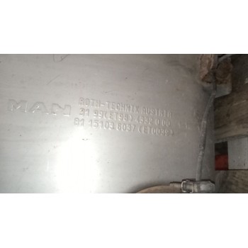 Recambio de catalizador para man tgx 18.xxx 10.5 diesel referencia OEM IAM 81151036037  