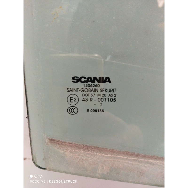 Recambio de luna delantera derecha para scania serie p/g/r (c-clase) 12.7 diesel referencia OEM IAM 1306260 - Blanco 2