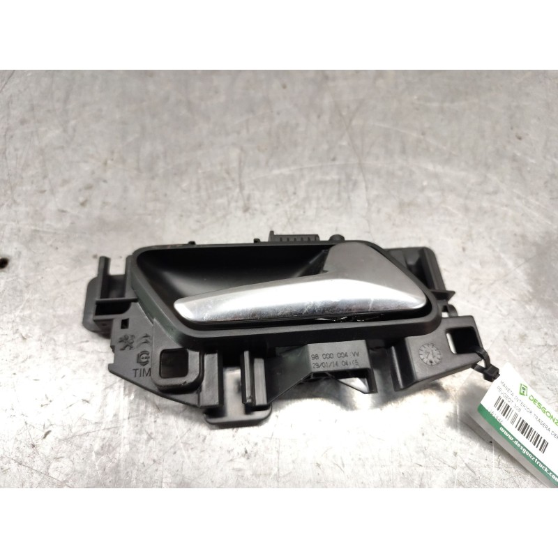 Recambio de maneta interior trasera derecha para peugeot 308 active referencia OEM IAM 98000004VV  