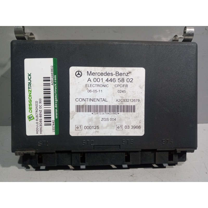Recambio de modulo electronico para mercedes-benz oc 500 rf 2542 referencia OEM IAM A0014465802 3