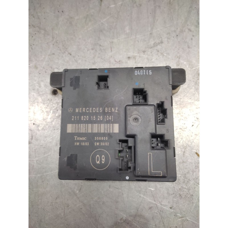 Recambio de modulo electronico para mercedes-benz clase e (w211) e 270 cdi (211.016) referencia OEM IAM 211820152604  
