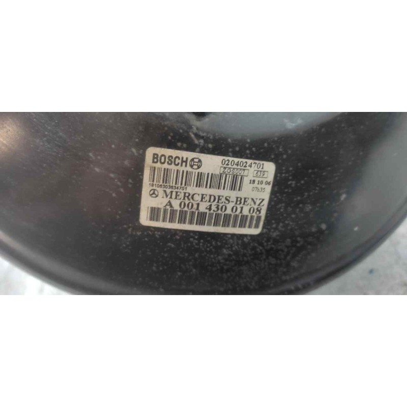 Recambio de servofreno para mercedes-benz vito kasten (639) 2.1 cdi referencia OEM IAM A0014300108 0204024701 - Blanco 3