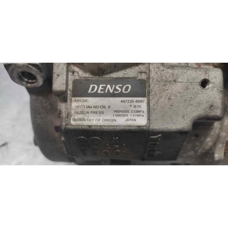 Recambio de compresor aire acondicionado para chrysler voyager (rg) 2.5 crd executive referencia OEM IAM 4472204980 3