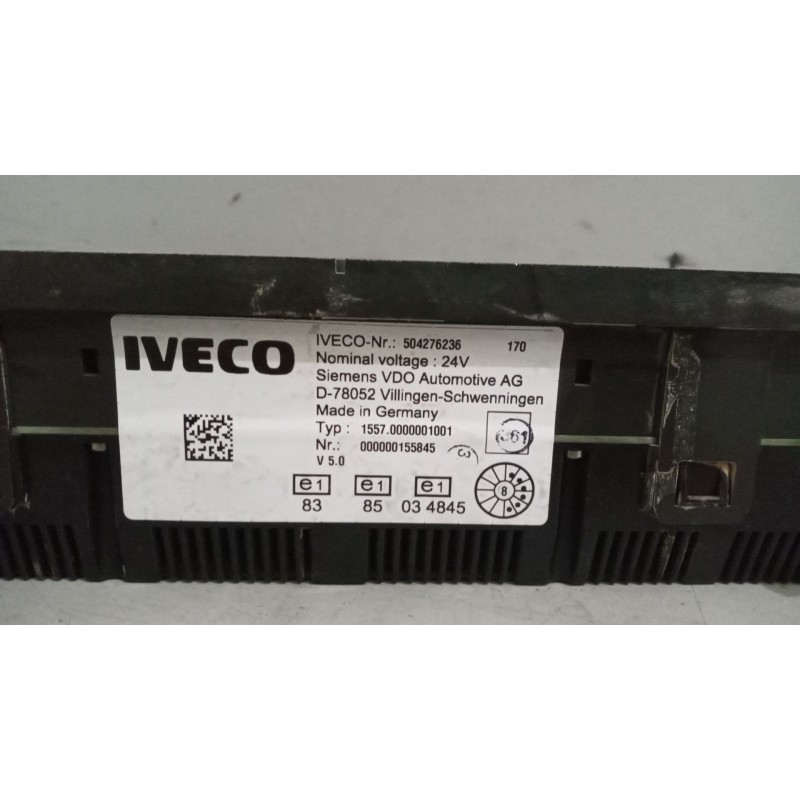 Recambio de cuadro instrumentos para iveco stralis (as) 12.9 diesel referencia OEM IAM 504276236 - Rojo 2
