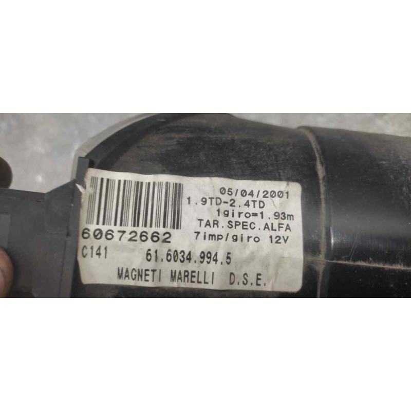 Recambio de cuadro instrumentos para alfa romeo 156 (116) 2.4 jtd distinctive referencia OEM IAM 6160349945 2