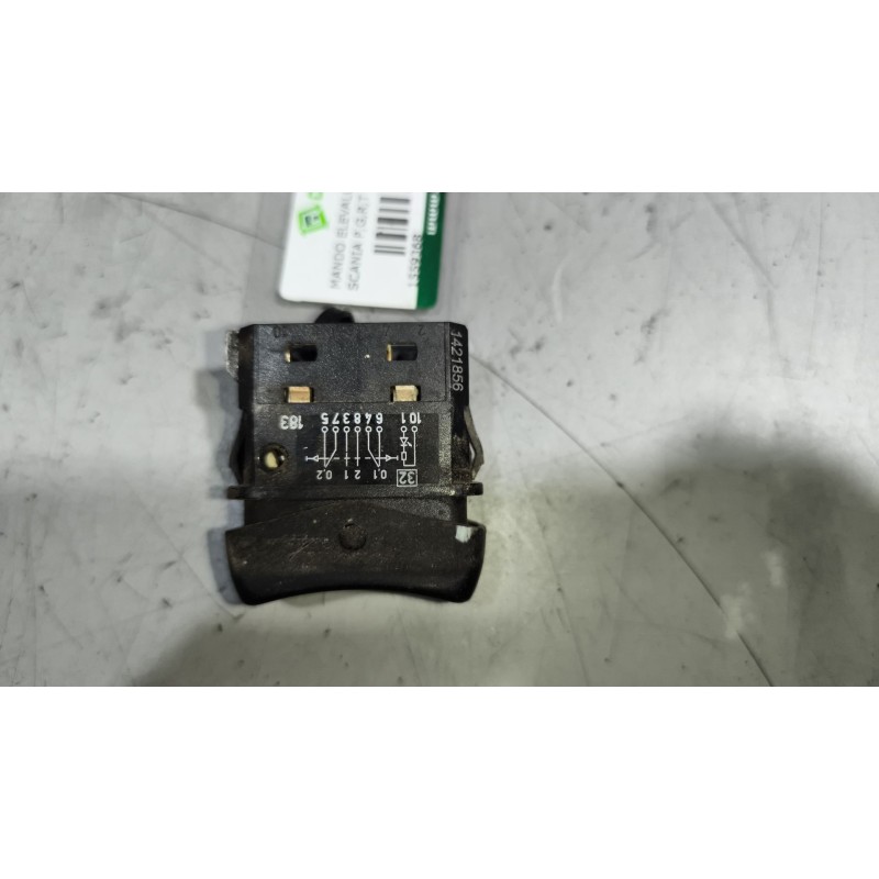 Recambio de mando elevalunas delantero izquierdo para scania p,g,r,t - series p 500, r 500 referencia OEM IAM 1421856 - Rojo 4