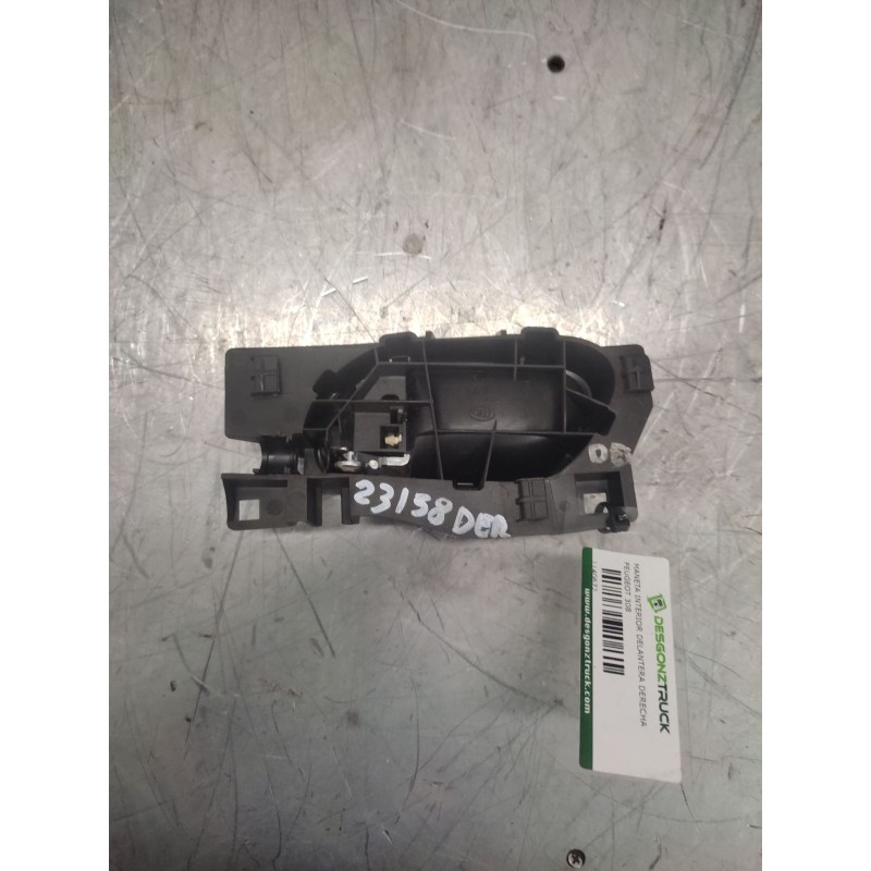 Recambio de maneta interior delantera derecha para peugeot 308 confort referencia OEM IAM - Gris 2