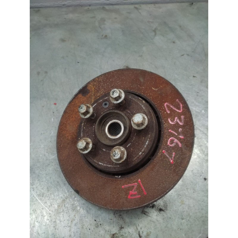 Recambio de mangueta delantera izquierda para nissan primastar (x83) combi, 6 plazas, batalla corta referencia OEM IAM - Gris