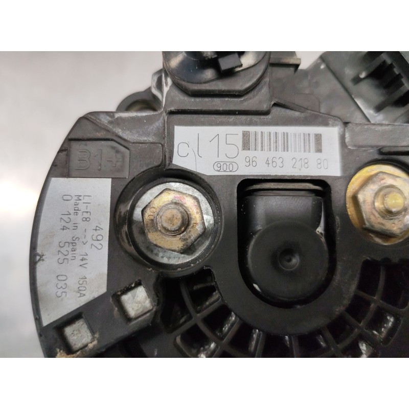 Recambio de alternador para peugeot 307 break / sw (s1) 1.6 hdi referencia OEM IAM 9646321880 0124525035 - Plata 2