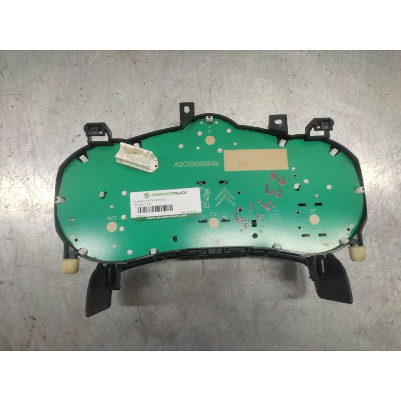 Recambio de cuadro instrumentos para peugeot 207 1.4 16v vti cat (8fs / ep3) referencia OEM IAM 9662904080 - Rojo 2