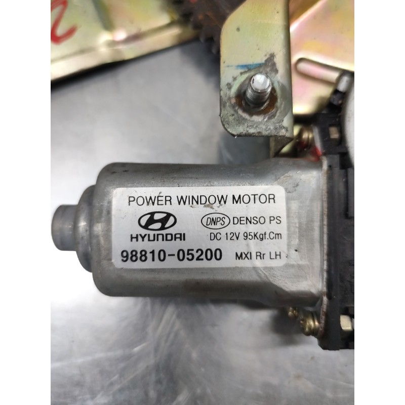 Recambio de elevalunas trasero izquierdo para hyundai atos prime (mx) gl referencia OEM IAM 9881005200 - Plata 3