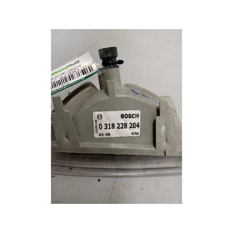 Recambio de piloto delantero derecho para iveco daily caja abierta / volquete referencia OEM IAM 0318228204 - Blanco 3