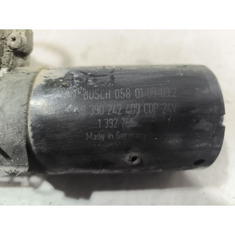 Recambio de motor limpia delantero para scania serie 4 (p/r 164 l) 15.6 diesel referencia OEM IAM 1392755 0390242409 - Blanco 3