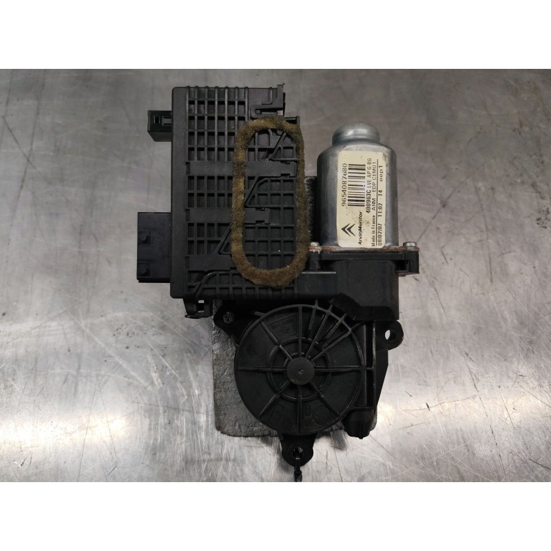 Recambio de motor elevalunas delantero izquierdo para citroën c4 picasso i monospace (ud_) 1.6 hdi referencia OEM IAM 9654087680 - Plata