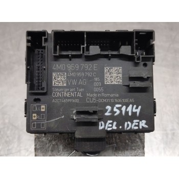 Recambio de centralita cierre para audi q7 (4mb, 4mg, 4mq) 3.0 tdi quattro referencia OEM IAM 4M0959792E  