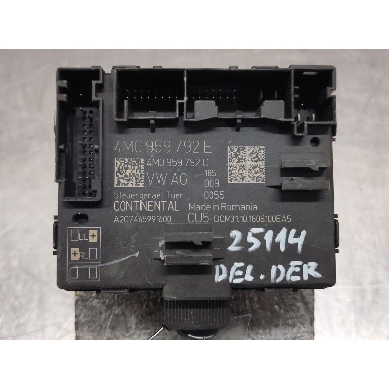 Recambio de centralita cierre para audi q7 (4mb, 4mg, 4mq) 3.0 tdi quattro referencia OEM IAM 4M0959792E  