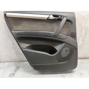 Recambio de guarnecido puerta trasera izquierda para audi q7 (4l) 3.0 tdi (176kw) referencia OEM IAM   