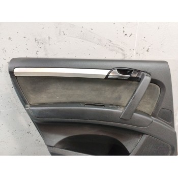 Recambio de guarnecido puerta trasera izquierda para audi q7 (4l) 3.0 tdi (176kw) referencia OEM IAM   