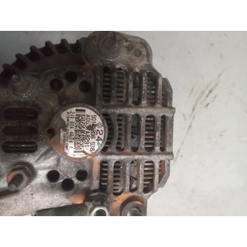 Recambio de alternador para renault premium distribution 7.2 diesel referencia OEM IAM 5010806538  24V/60A - Blanco 3