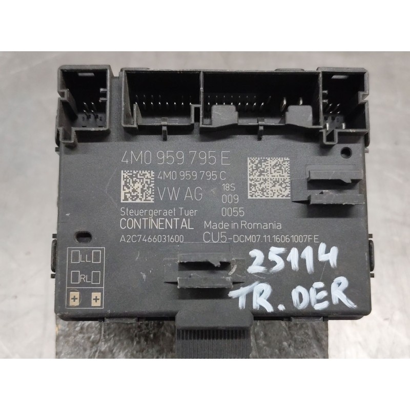 Recambio de centralita cierre para audi q7 (4mb, 4mg, 4mq) 3.0 tdi quattro referencia OEM IAM 4M0959795E  