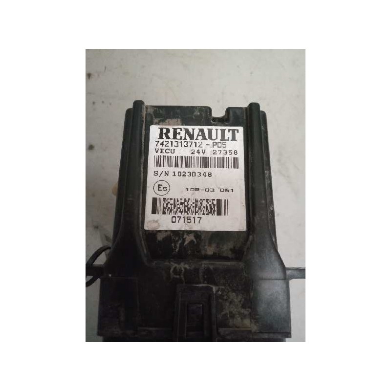 Recambio de modulo electronico para renault premium route 2006 10.8 diesel referencia OEM IAM 7421313712  CENTRALITA VECU - Blanco 2