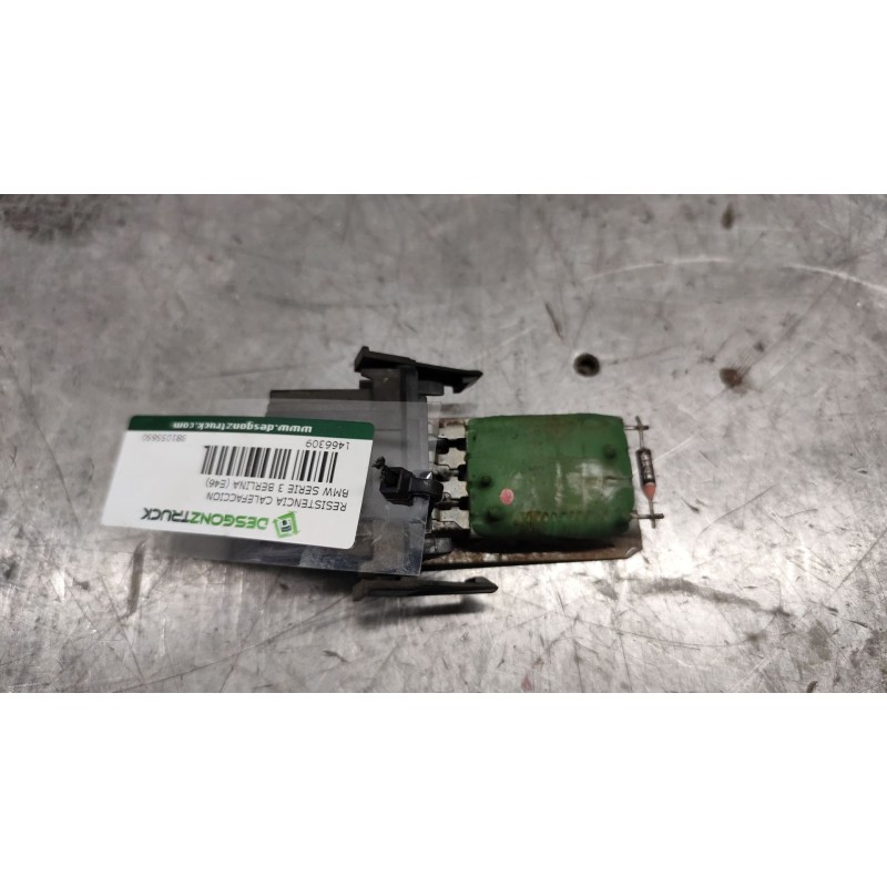 Recambio de resistencia calefaccion para bmw serie 3 berlina (e46) 320d referencia OEM IAM 881055650  