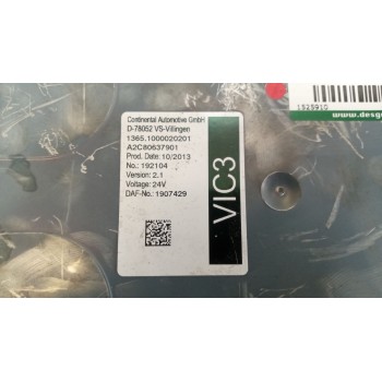 Recambio de modulo electronico para daf serie xf105.xxx 12.9 diesel referencia OEM IAM 1907429  VERSION:2.1