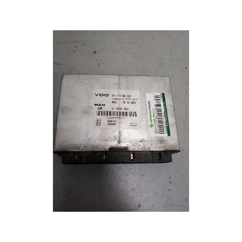 Recambio de modulo electronico para man tg-a 32.xxx 12.0 diesel referencia OEM IAM 81258057022 461470001022 CENTRALITA FFR