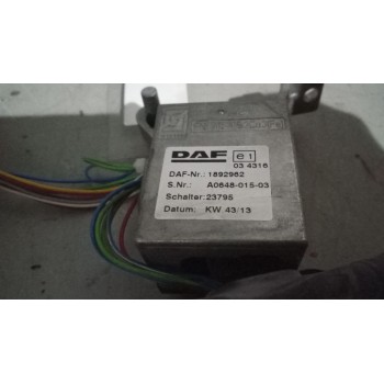 Recambio de mando intarder para daf serie xf105.xxx 12.9 diesel referencia OEM IAM 1892962  